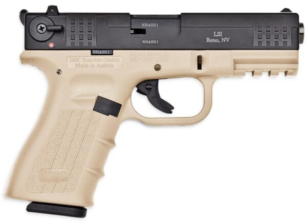 ISSC M22 Target 22LR 5.5", Desert Tan Poly Frame/Black Slide, 10 rd