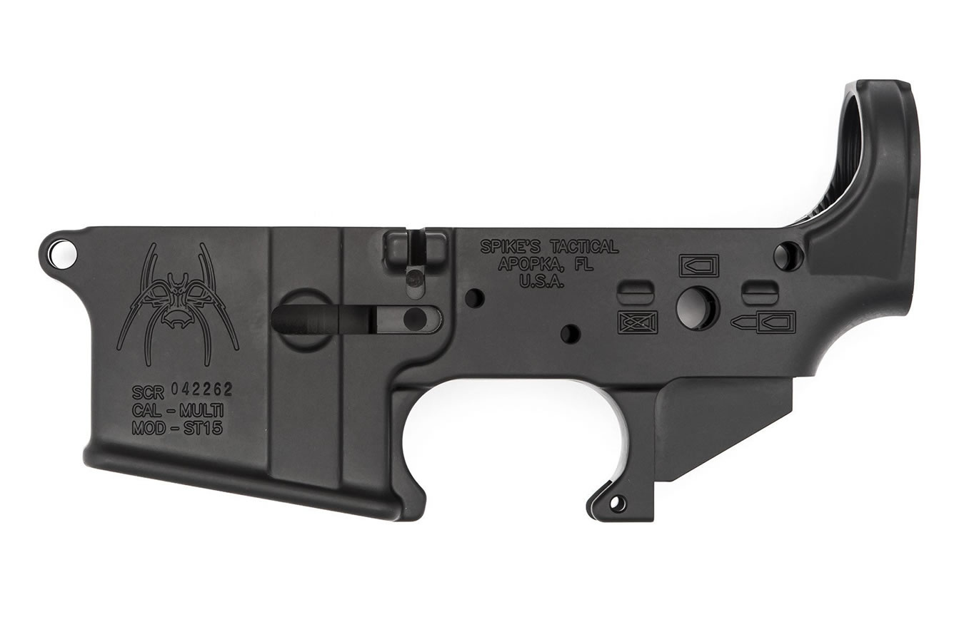 Spider Stripped Lower Receiver (Multi Cal) - Firearms | The Gun Shop