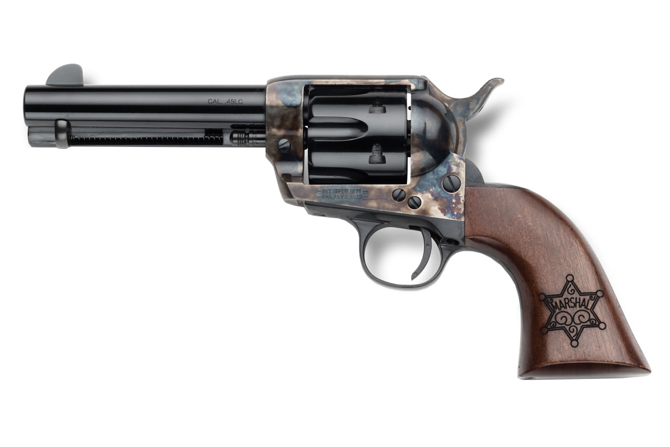 US Marshal II 45 LC Single-Action Revolver with Color Case Hardened Frame - Firearms | The Gun Shop