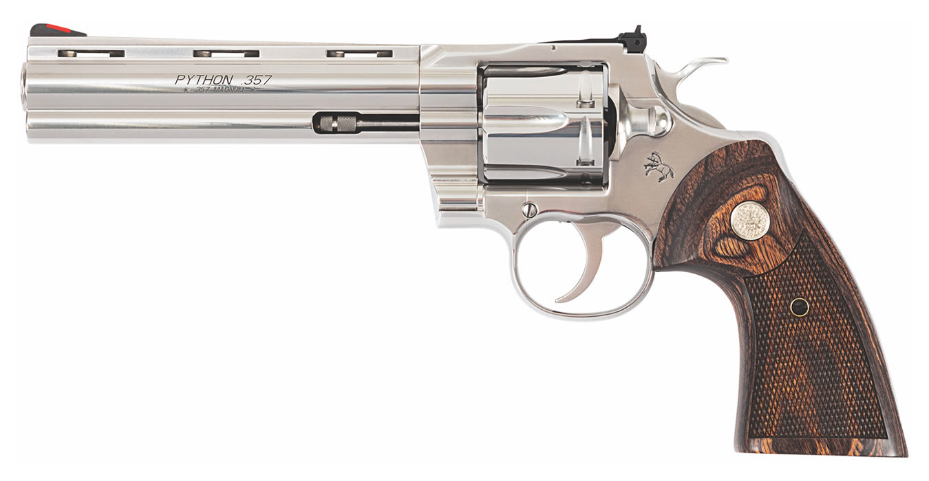 New Model Python .357 Magnum Double-Action Revolver with 6-inch Barrel - Firearms | The Gun Shop