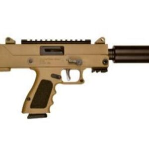 Masterpiece Arms 9mm Side Cocking, Threaded Barre 8", , 17 rd
