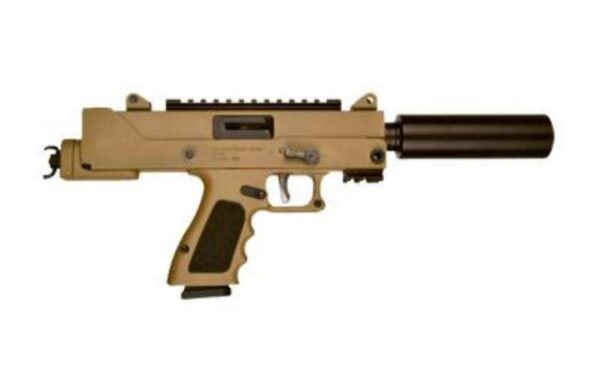 Masterpiece Arms 9mm Side Cocking, Threaded Barre 8", , 17 rd