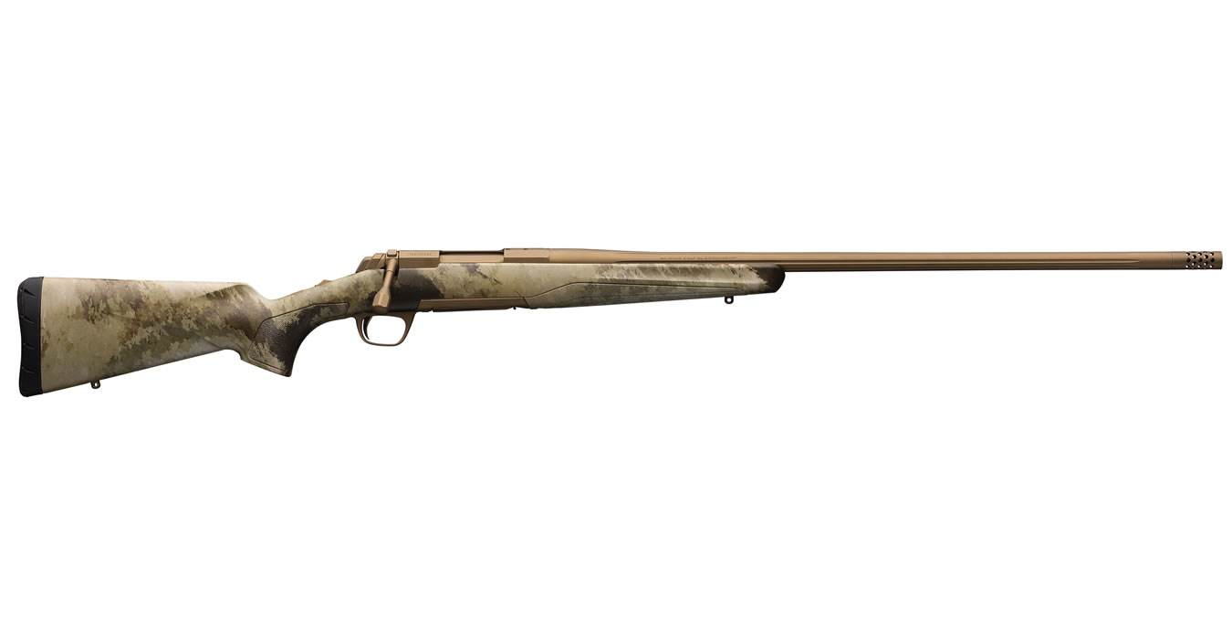 X-Bolt Hells Canyon Long Range 300 Win Mag Bolt-Action Rifle with A-TACS AU Camo Stock