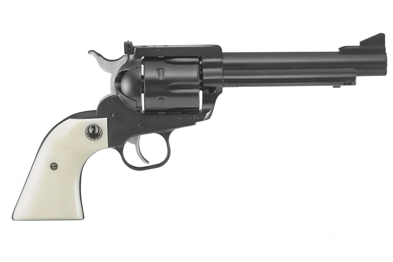 New Model Blackhawk Convertible 45LC/45 Auto Single-Action Revolver with Simulat