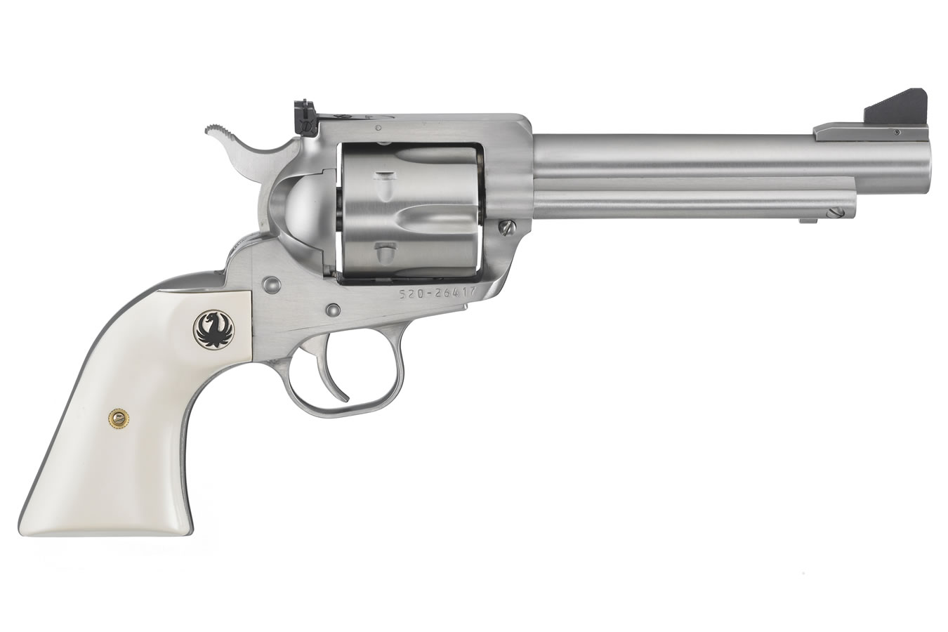 New Model Blackhawk Convertible 45LC/45ACP Stainless Single-Action Revolver - Firearms | The Gun Shop