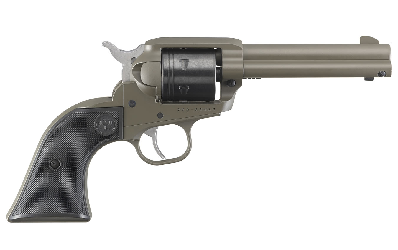 Wrangler 22LR Rimfire Revolver with OD Green Cerakote Finish - Firearms | The Gun Shop