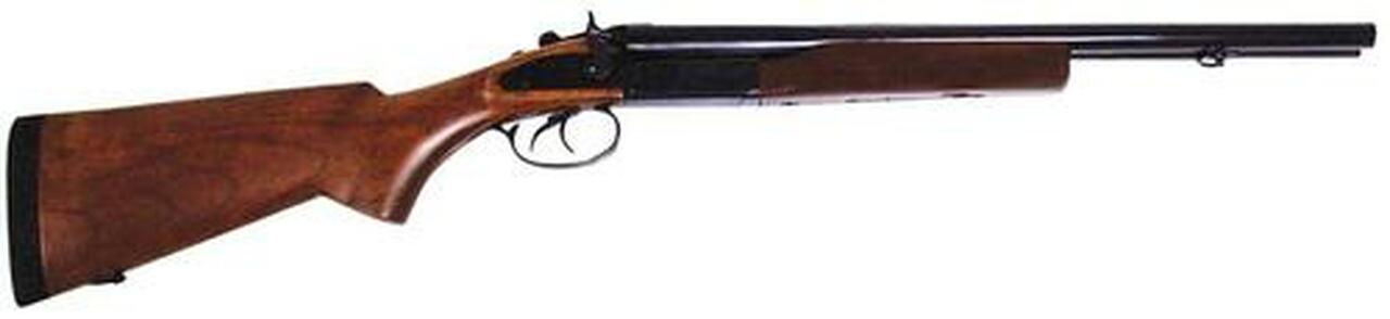 CIA SG1077 JW-2000 Coach Side by Side 20 ga 20" 3" Hardwood Dark Stock Blued