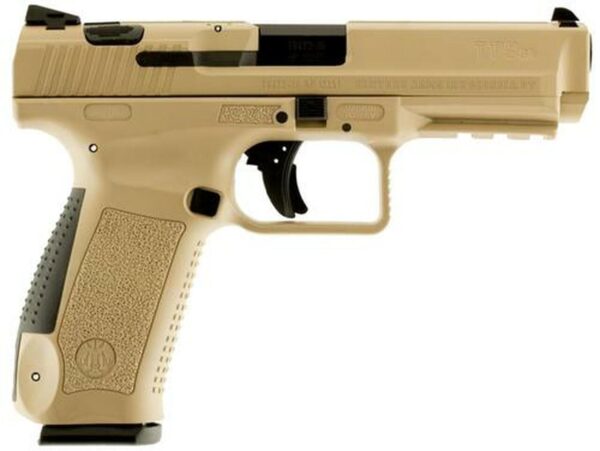 Canik TP9SA 9mm, 4.47", 10rd, Desert Tan Cerakote