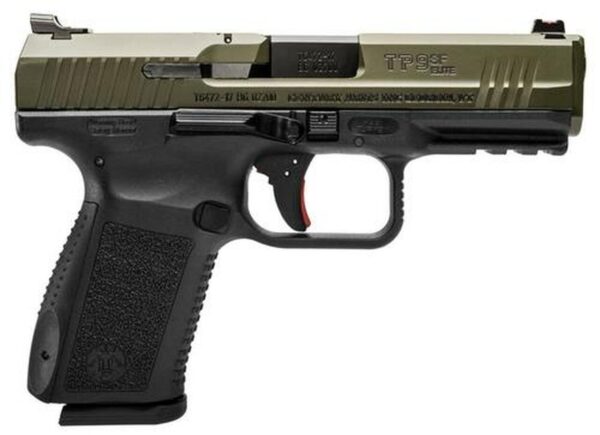 Canik TP9SF Elite, 9mm, 4.2", 15rd, OD Green