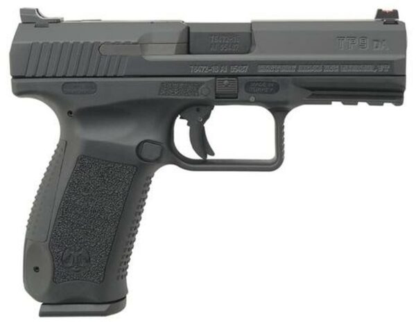 Canik TP9DA, 9mm, 4.07", 18rd, Black Cerakote
