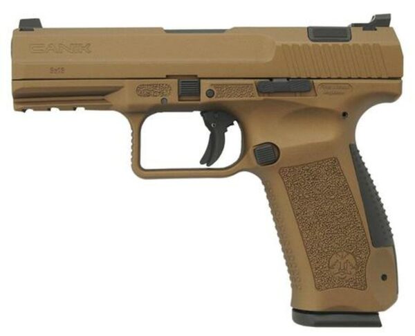 Canik TP9DA, 9mm, 4.07", 18rd, Burnt Bronze Finish