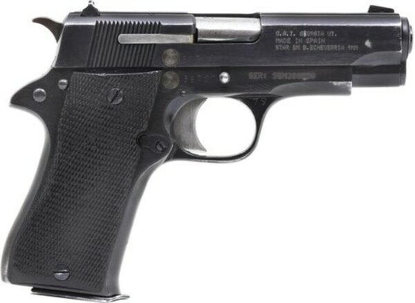 STAR BM 9MM PISTOL 3.77" BARREL, GOOD CONDITION, 8RD MAG