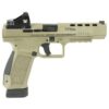 Canik TP9SFx 9mm, 5.2" Barrel, Flat Dark Earth, 2- 20rd Mags, Vortex Red Dot