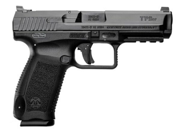 CANIK, TP9SF One Series, Striker Fired, 9mm, 4.46" Barrel, Polymer Frame, Black, Warren Tactical, 1 Magazine, 18Rd