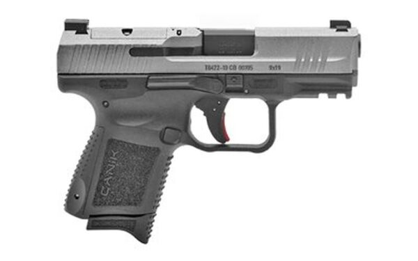 Canik TP9 Elite SC 9mm, 3.6" Barrel, Black, Micro Red-Dot Base Plate, Holster, 2 Back Staps, 2 Mags, 12rd-15rd