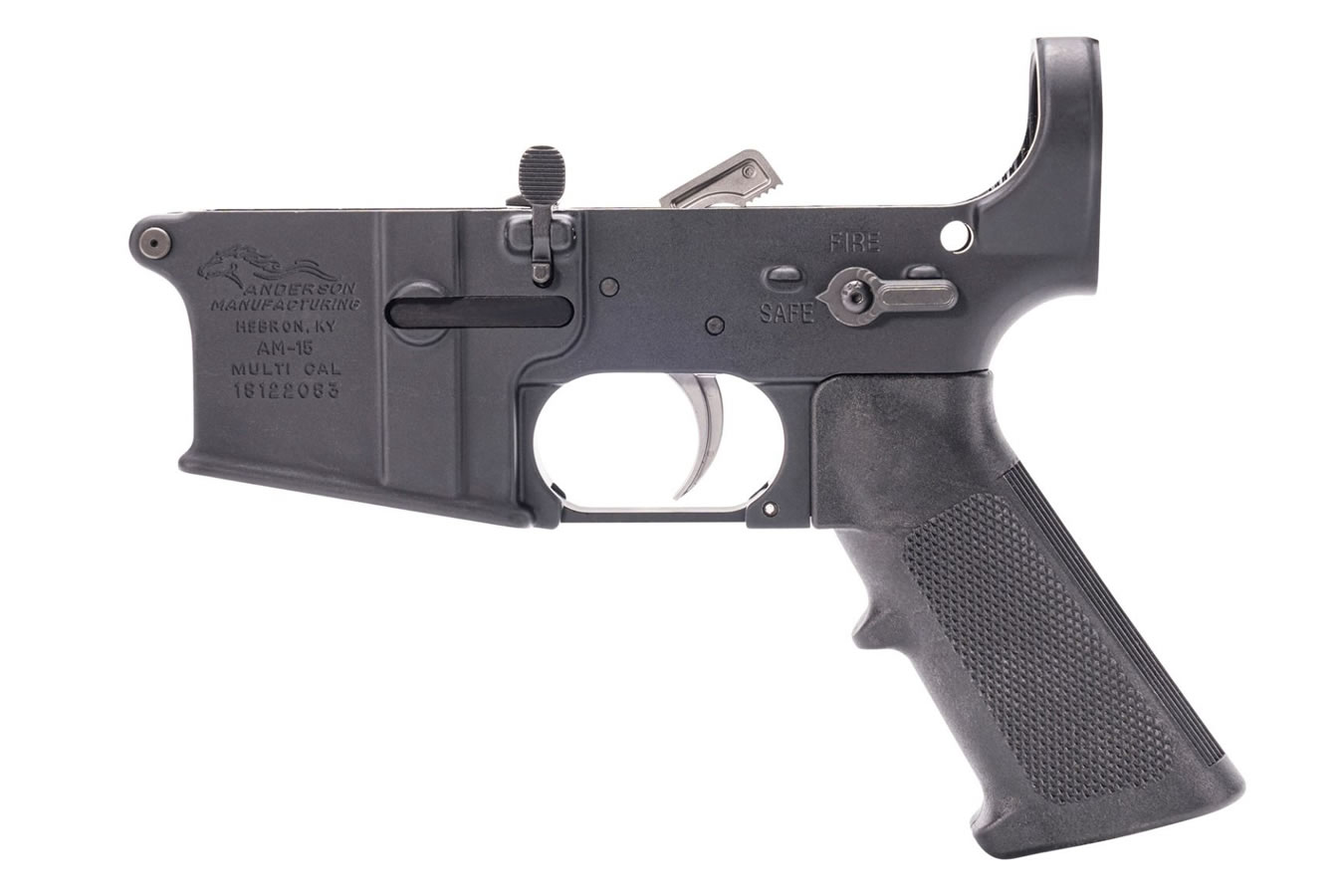 AM-15 Multi Cal Lower Receiver with LPK Installed and AMBI Safety Selector - Firearms | The Gun Shop