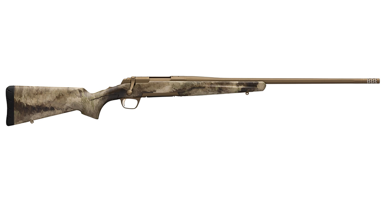 X-Bolt Hells Canyon Speed 300 WSM Bolt-Action Rifle with Burnt Bronze Cerakote Finish and A-TACS AU Camo Stock - Bolt-Action Rifles | The Gun Shop