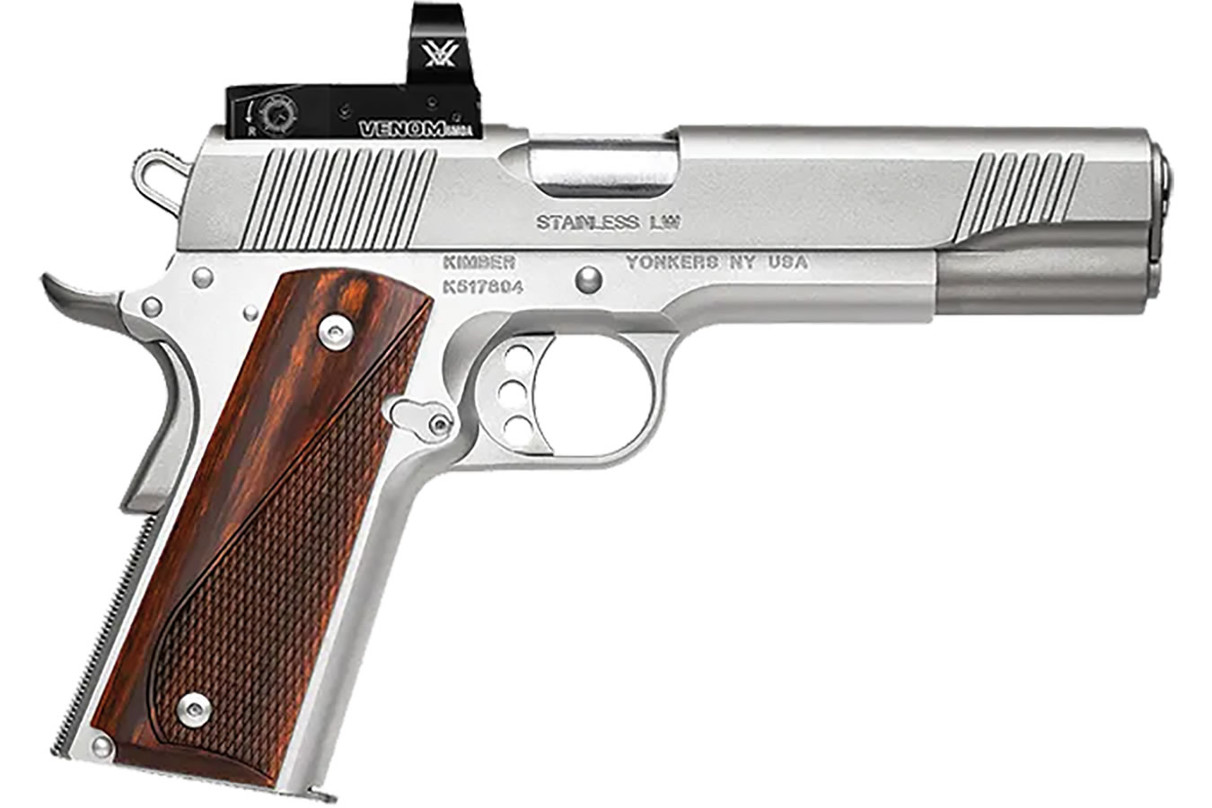 Stainless LW 45 ACP with Vortex Venom Red Dot - Firearms | The Gun Shop