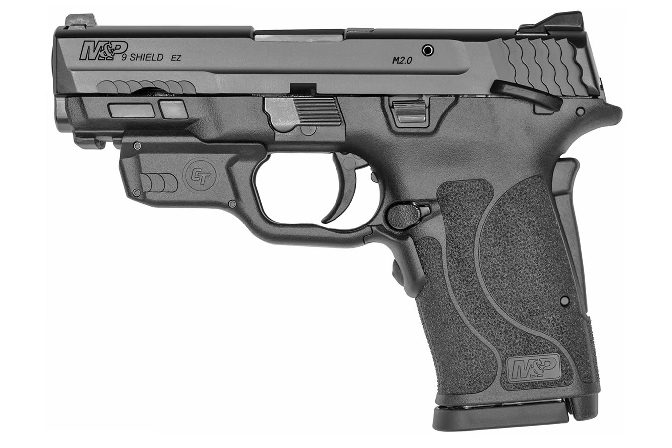 MP9 Shield M2.0 EZ 9mm Pistol with Crimson Trace Red Laserguard and Thumb Safety - Firearms | The Gun Shop