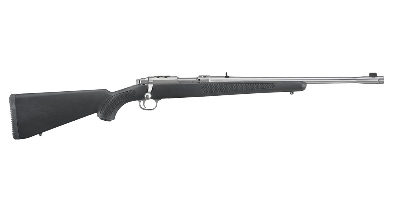 77/44 44 Rem Mag Bolt Action Rifle with Black Synthetic Stock and Stainless Barrel - Bolt-Action Rifles | The Gun Shop