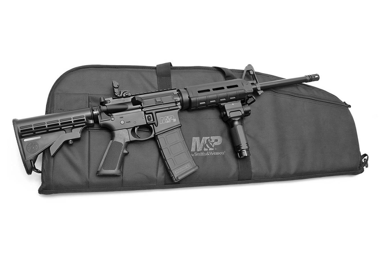 MP15 Sport II 5.56mm Rifle with Gun Case and Vertical Foregrip with Light - Firearms | The Gun Shop
