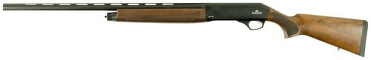 Dickinson 212 Gold 12 Ga, 28" Barrel, 3" Chamber, Wood Stock, Black, 4rd