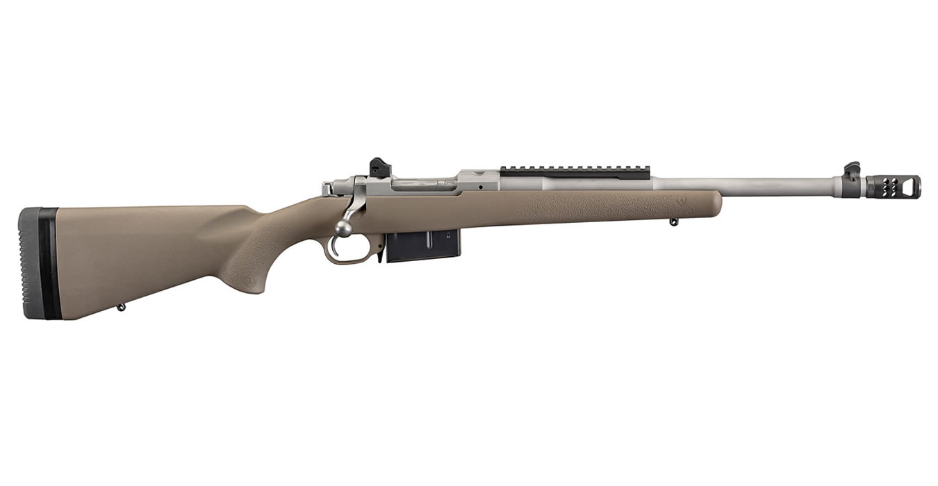 Scout 450 Bushmaster Bolt Action Rifle with Flat Dark Earth Stock - Bolt-Action Rifles | The Gun Shop