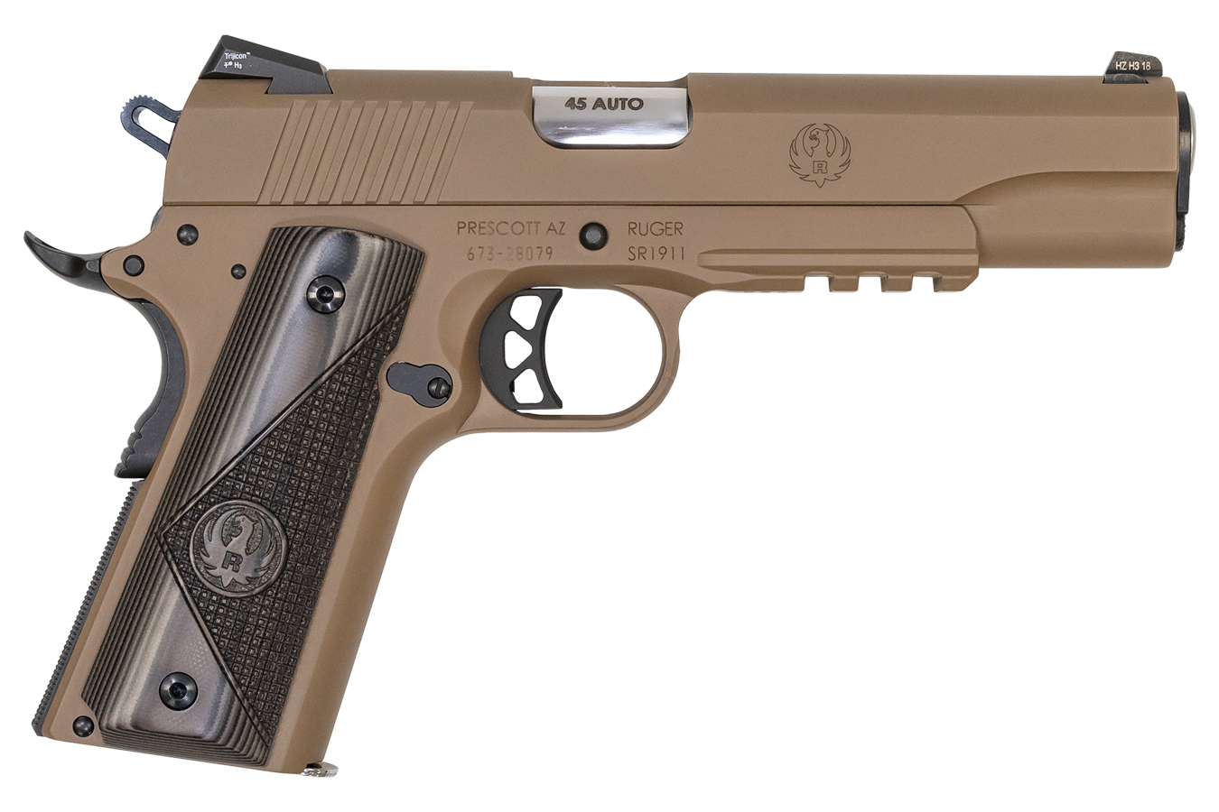 SR1911 45 ACP Full-Size Pistol with Davidson's Dark Earth Finish