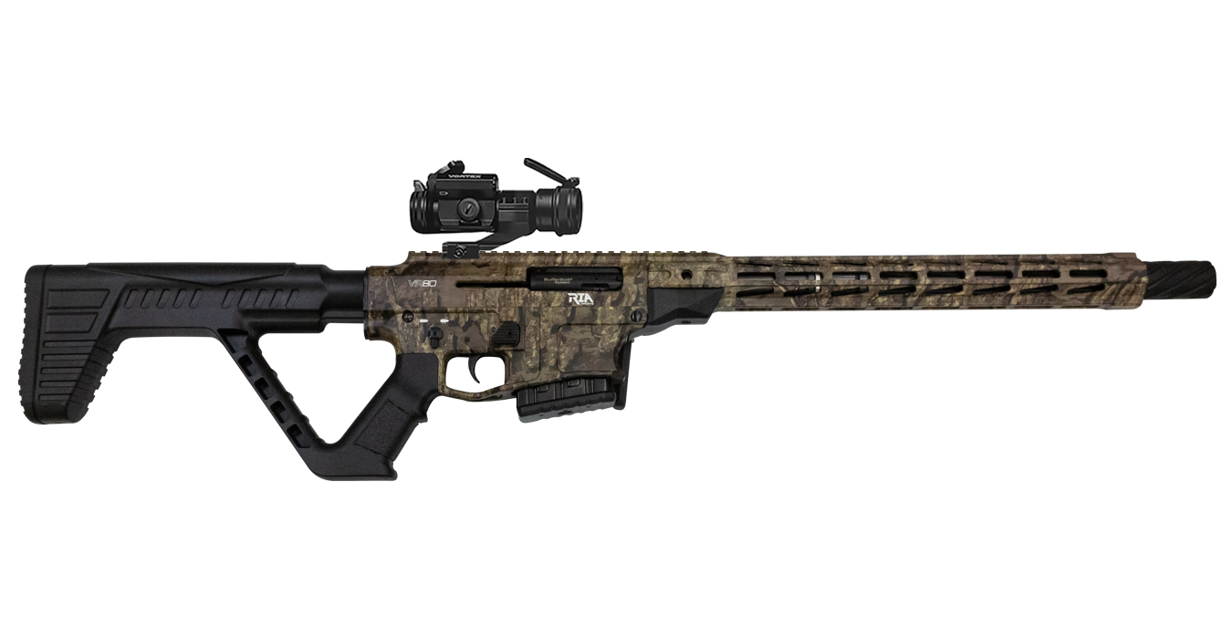79256-DEFAULT-l VR80 12 Gauge Semi-Automatic Shotgun with Realtree Camo Finish and Vortex Strikefire II Red Dot - Firearms | The Gun Shop