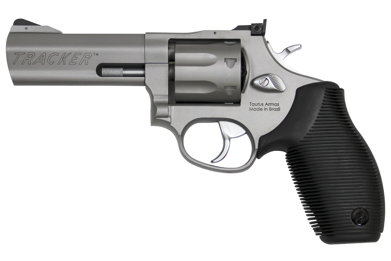 Tracker 17 .17 HMR Matte Stainless Revolver with 4 Inch Barrel - Firearms | The Gun Shop