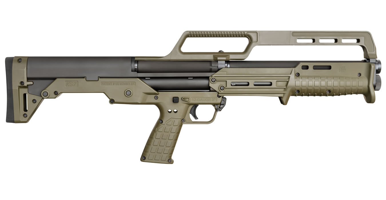 KS7 12 Gauge Pump Shotgun with OD Green Finish