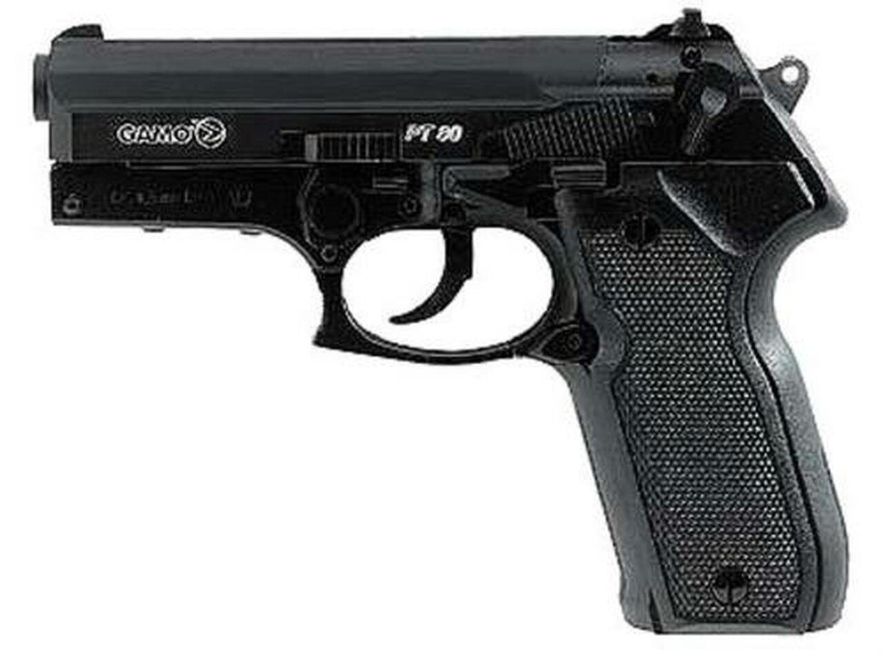 Gamo PT80 Pistol 4 Piece .177 Caliber, Blued