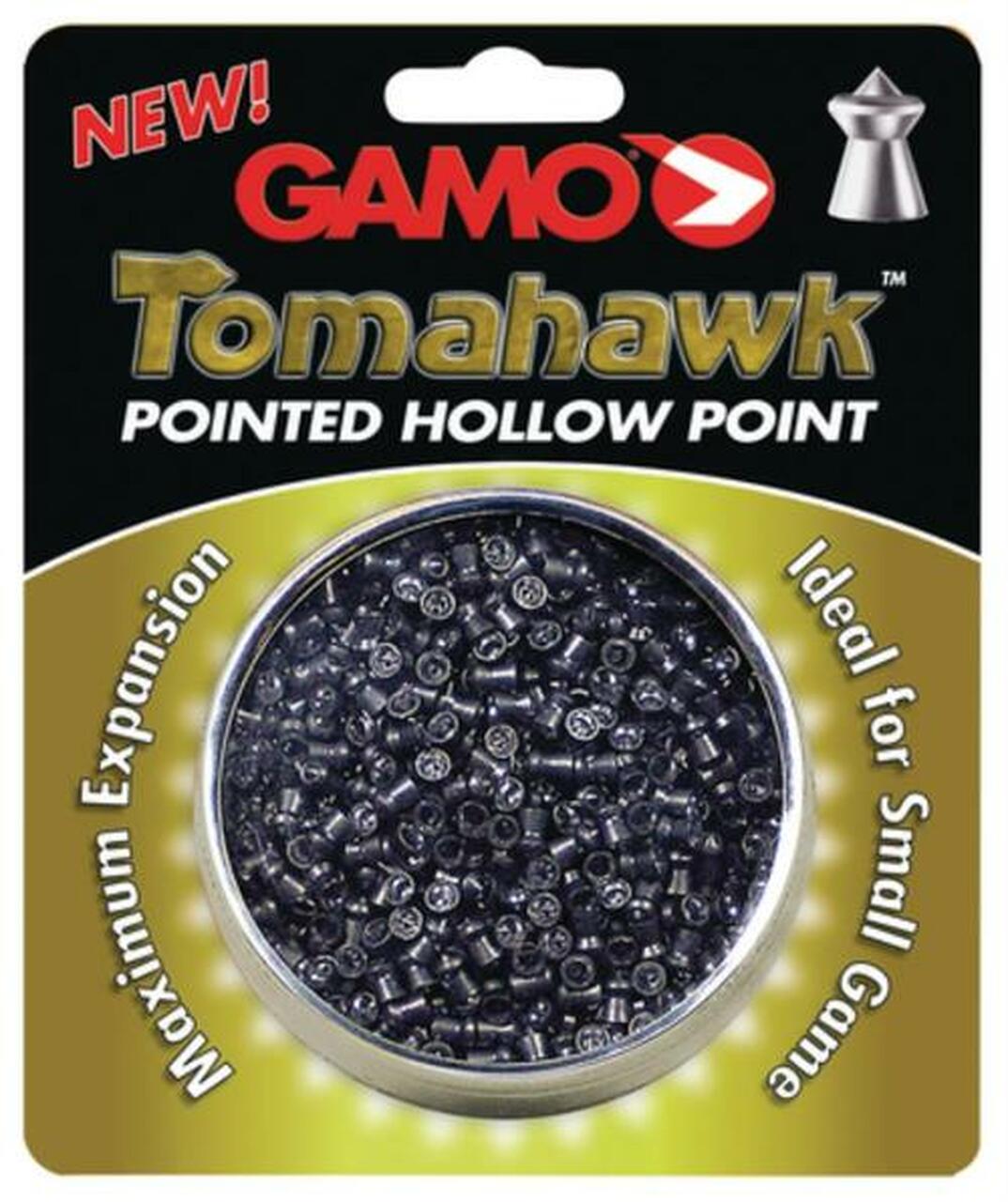 Gamo Tomahawk Pellets .177 Caliber Hollow Point 750 Per Tin