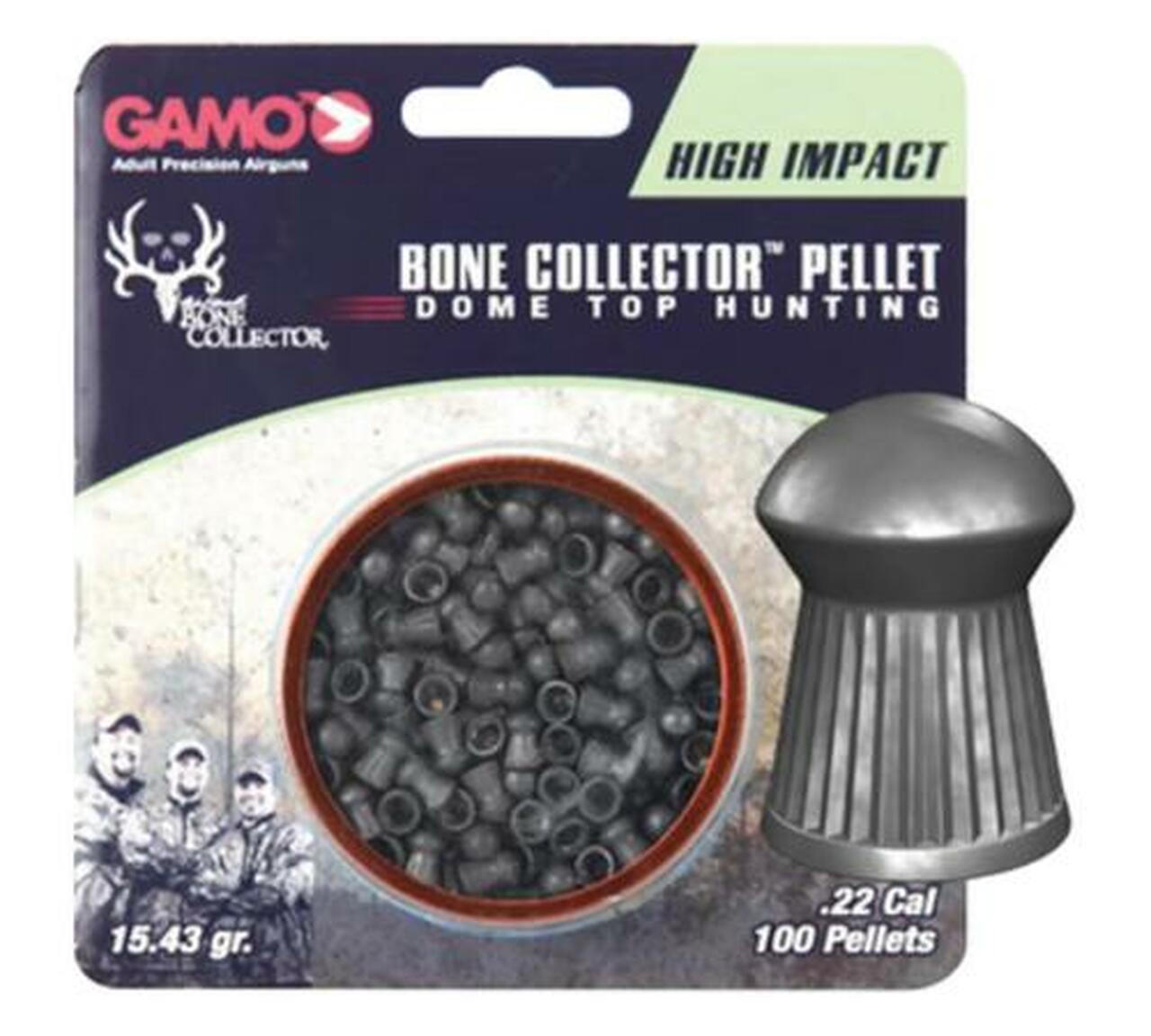 Gamo Bone Collector Air Rifle Single Shot .22 Green/Black