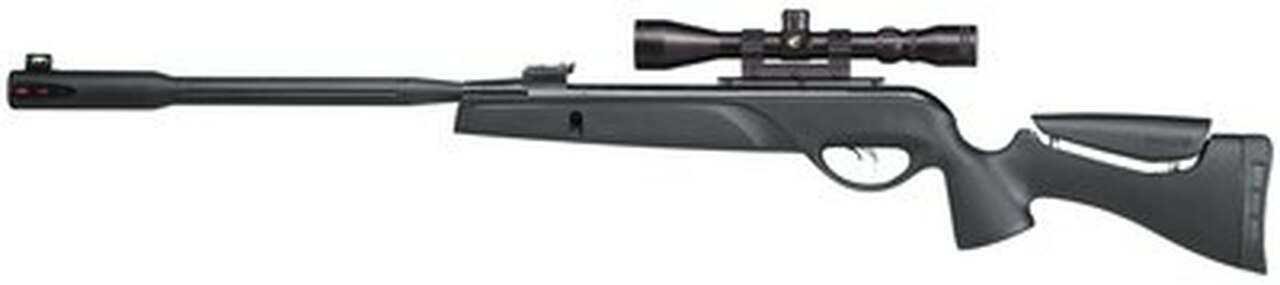 Gamo Whisper Fusion Mach 1, .177 Pellet, 1420 Feet Per Second, 20" Barrel, 3-9x40 Scope, Black Color, Synthetic Stock, 10Rd