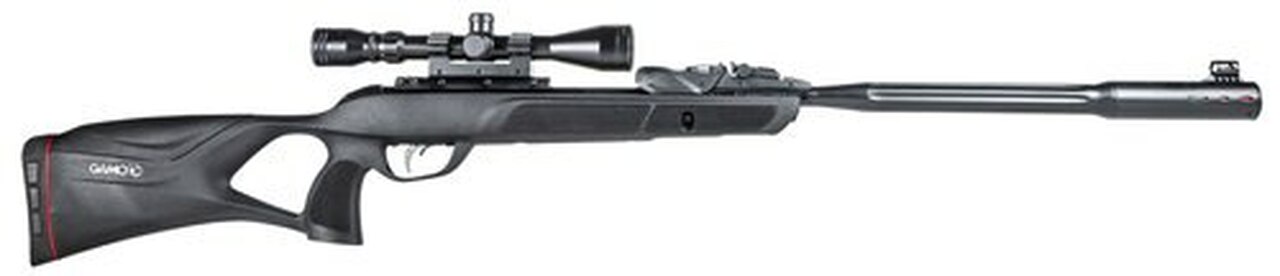 Gamo Swarm Fusion 10X Gen2, .177 Pellet, 1300 Feet Per Second, 20.5" Barrel, 3-9x40 Scope, Black Color, Synthetic Stock, 10Rd