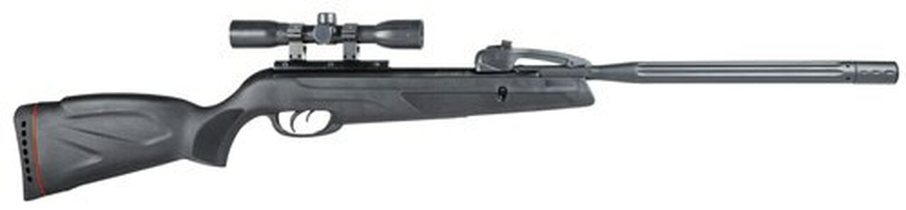 Gamo Swarm Whisper, .177 Pellet, 1300 Feet Per Second, 19" Barrel, Black Color, Synthetic Stock, 4x32 Scope, 10Rd