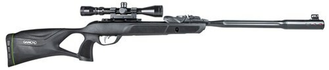 Gamo Swarm Fusion 10X Gen 2 .177 Pellet, 975 Feet Per Second, 20.5" Barrel, 3-9x40 Scope, Black Color, Synthetic Stock, 10Rd