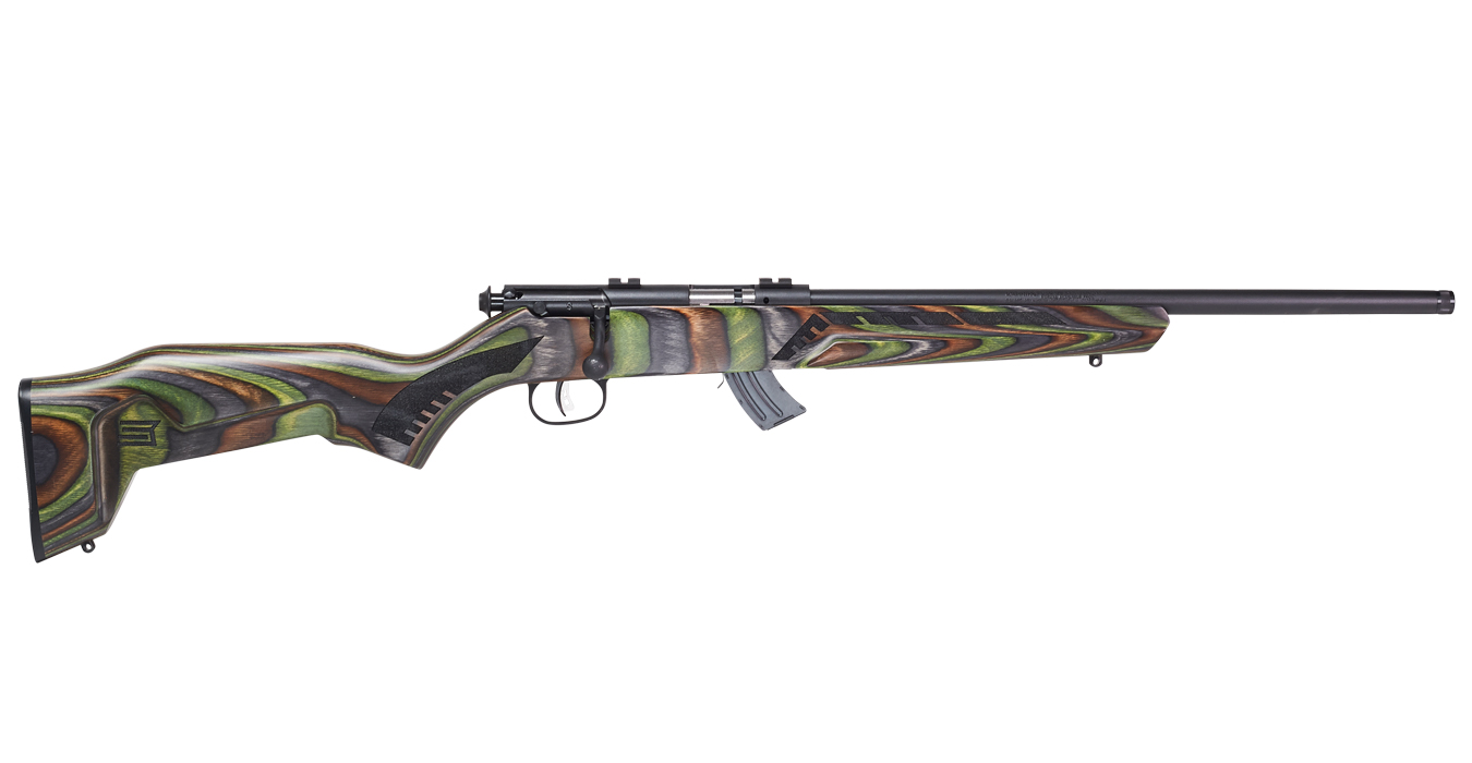 Mark II Minimalist 22LR Bolt-Action Rifle with Green Laminate Stock - Firearms | The Gun Shop