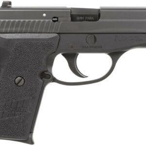 SIG P239 9MM 3.6In Nitron BLK Da/Sa Siglite Polymer Grip (2) 8RD Steel MAG CA Compliant