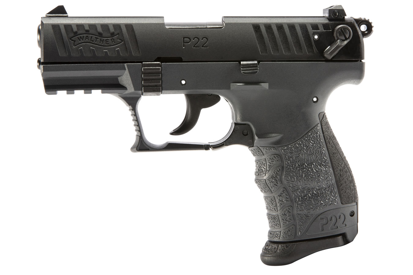 P22Q 22LR Rimfire Pistol with Tungsten Gray Polymer Frame - Firearms | The Gun Shop