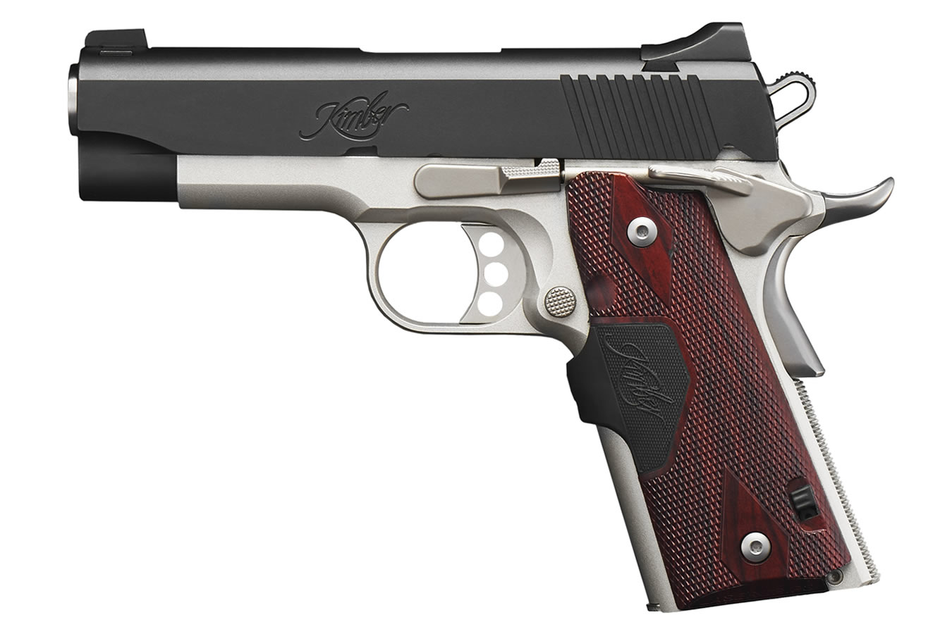 Pro Carry II 9mm Pistol with Checkered Rosewood Lasergrips - 1911 Pistols | The Gun Shop