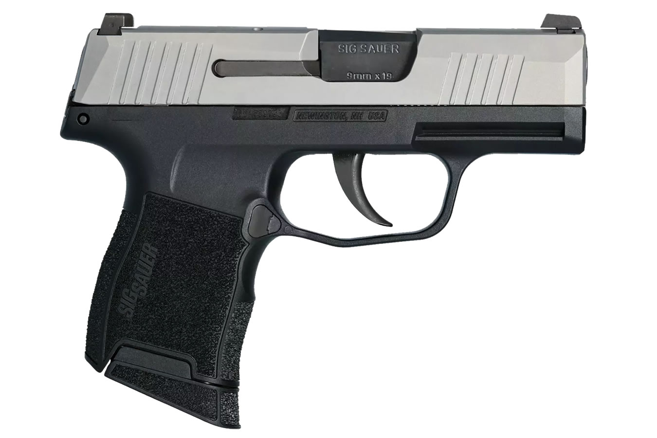 P365 9mm Micro Compact Two-Tone Striker-Fired Pistol with Contrast Sights - Firearms | The Gun Shop