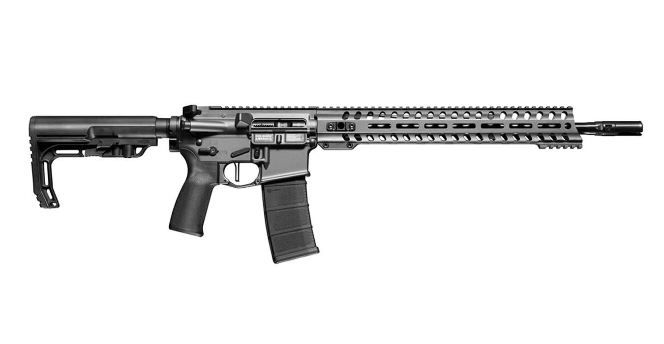 Minuteman 5.56 NATO Semi-Automatic Rifle with Tungsten Cerakote Finish - Firearms | The Gun Shop
