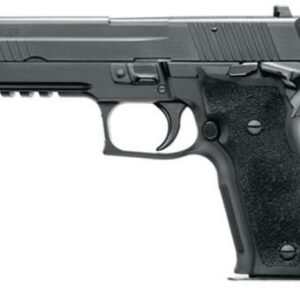 Sig P226 9MM 4.4In Nitron Black Da/Sa Siglite E2 Grip (2) 10Rd Steel MAG MA Compliant