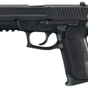 Sig Sauer, SP2022, Semi-automatic, DA/SA, Compact, 9mm, 3.9" Barrel, Polymer Frame, Black Color, Right Hand, Decocker, Siglite Night Sights, 15Rd, 2 Magazines