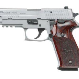 Sig P220 Elite Stainless 45 ACP 4.4" Barrel, Rosewood Grip SS, 8rd