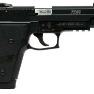 Sig P229, 22LR, Convertible to 9mm, SA/DA, 4.55", 10rd, Black