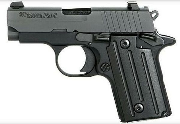 Sig P238 Sub Compact Pistol 380 ACP Black, Night Sights