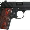 Sig P238 380 ACP 2.7In Rosewood Black SAO Rosewood Grip (1) 6RD Steel MAG